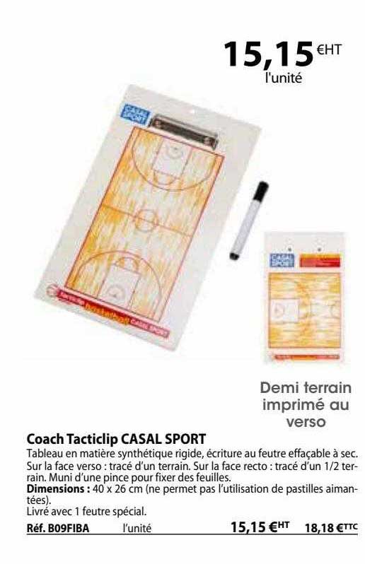 coach tacticlip casal sport