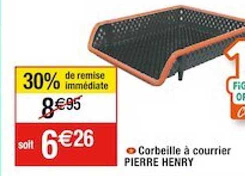 corbeille à courrier pierre henri