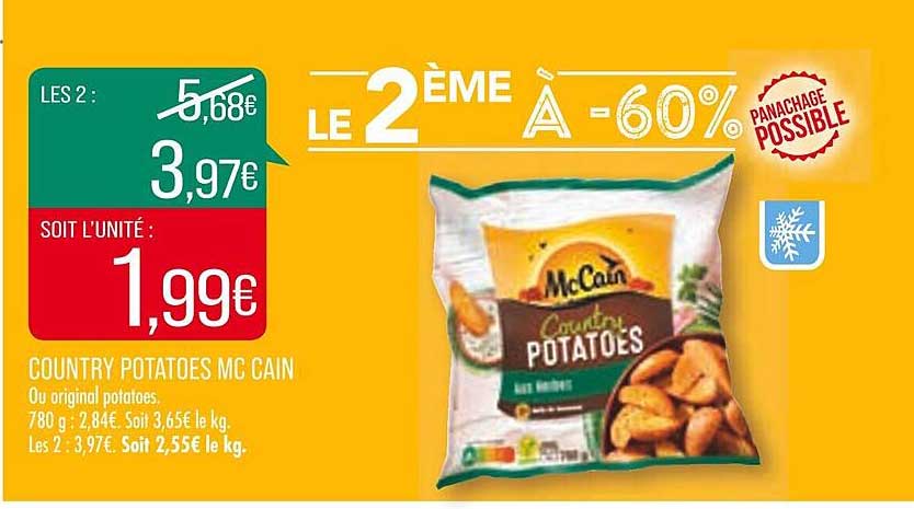 country potatoes mc cain