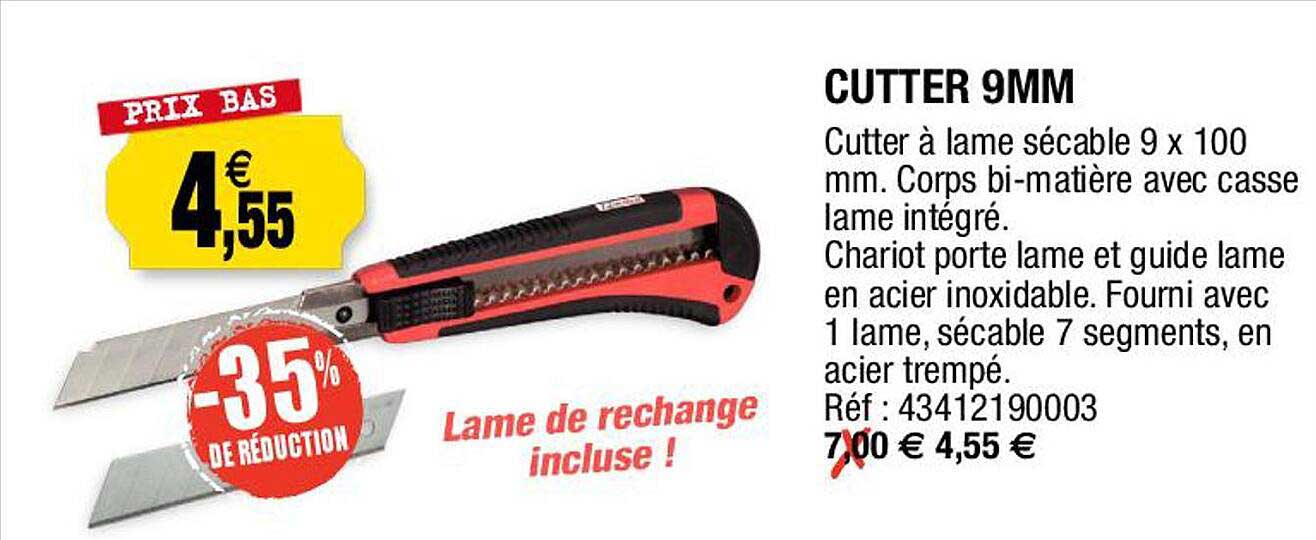 cutter 9mm