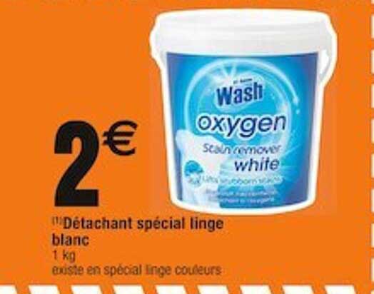 Détachant Spécial Linge Blanc