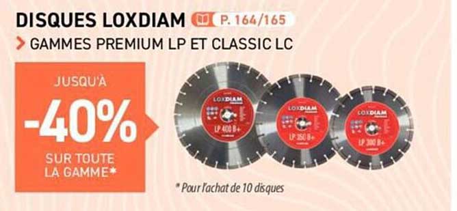 Disques Loxdiam
