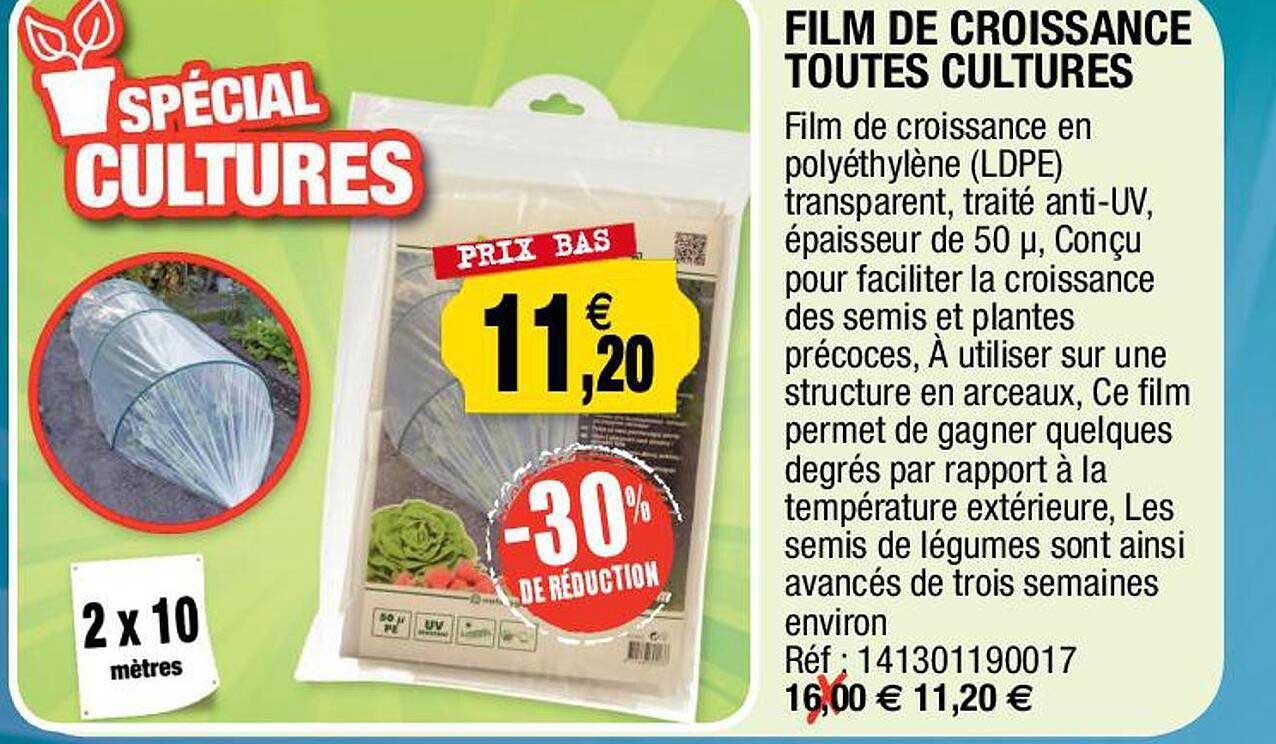 film de croissance toutes cultures