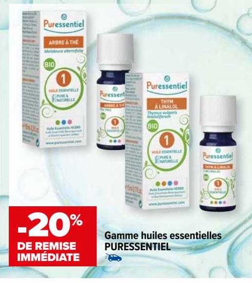 gamme huiles essentielles puressentiel
