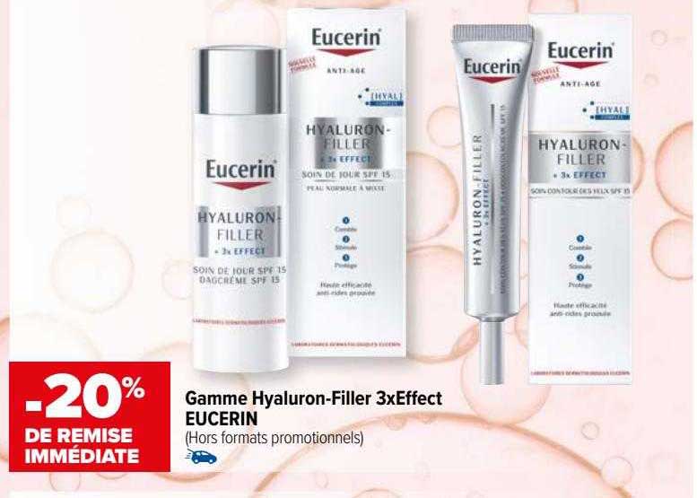 gamme hyaluron-filler 3xeffect eucerin