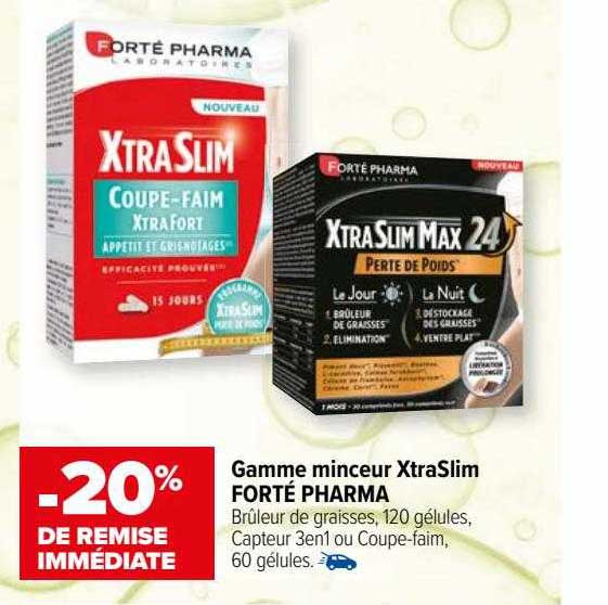 gamme minceur xtraslim forté pharma