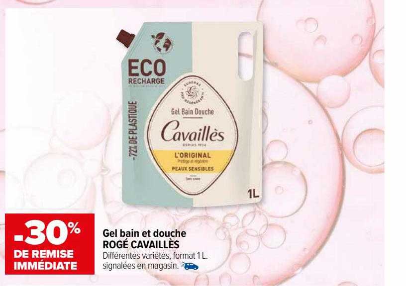 Gel Bain Et Douche Rogé Cavaillès