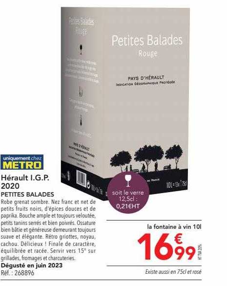 hérault i.g.p. 2020 petites balades