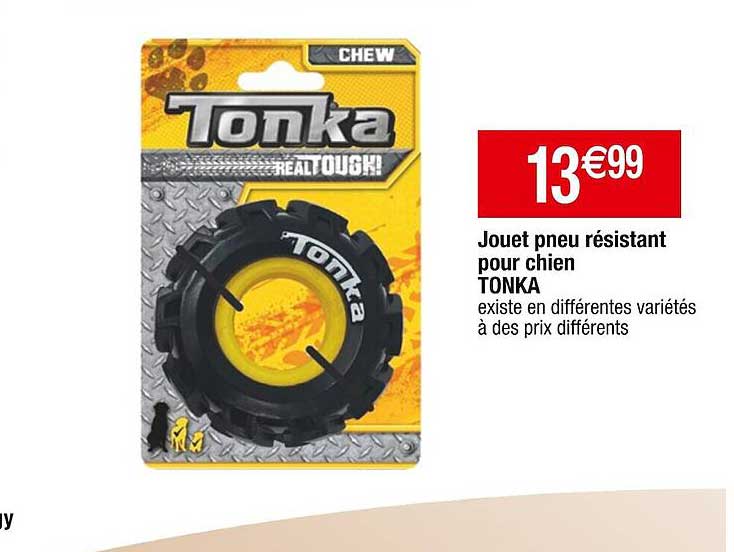 Jouet Pneu Résistant Pour Chien Tonka