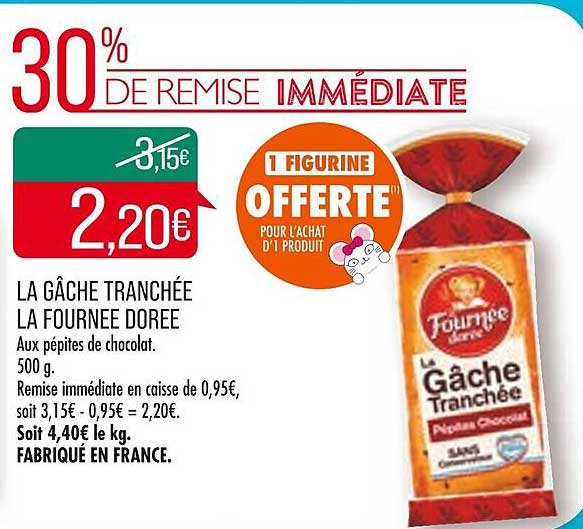 la gâche tranchée la fournée dorée