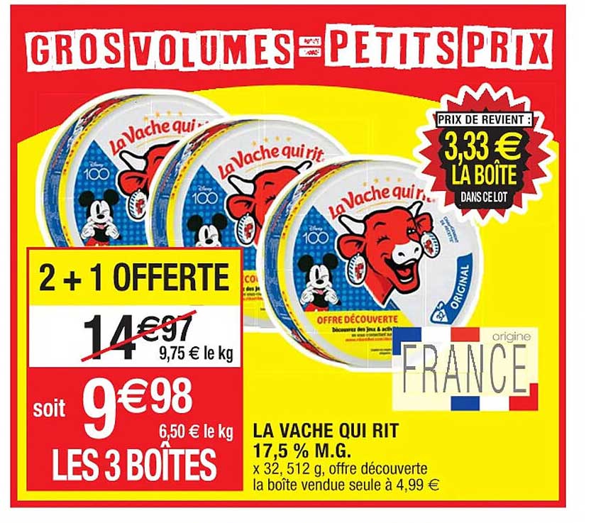 la vache qui rit 17,5% m.g.