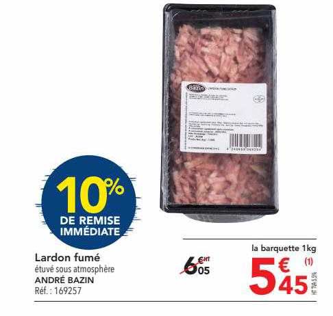 lardon fumé andré bazin