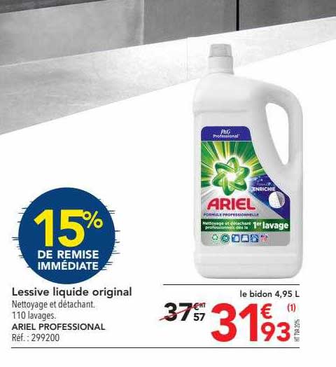 Lessive Liquide Original Metro Professional