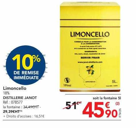 limoncello distillerie janot