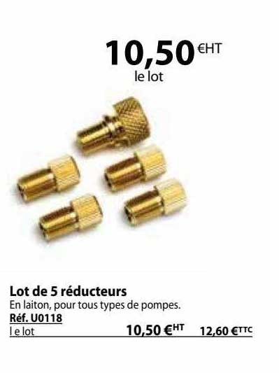 Lot De 5 Réducteurs