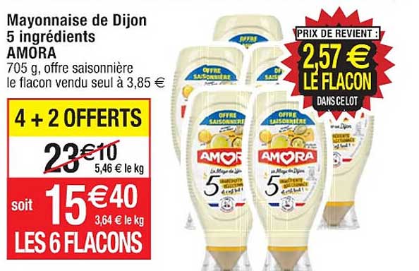 Mayonnaise De Dijon 5 Ingrédients Amora
