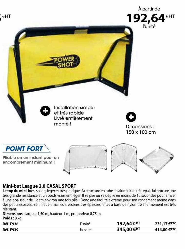 mini-but league 2.0 casal sport