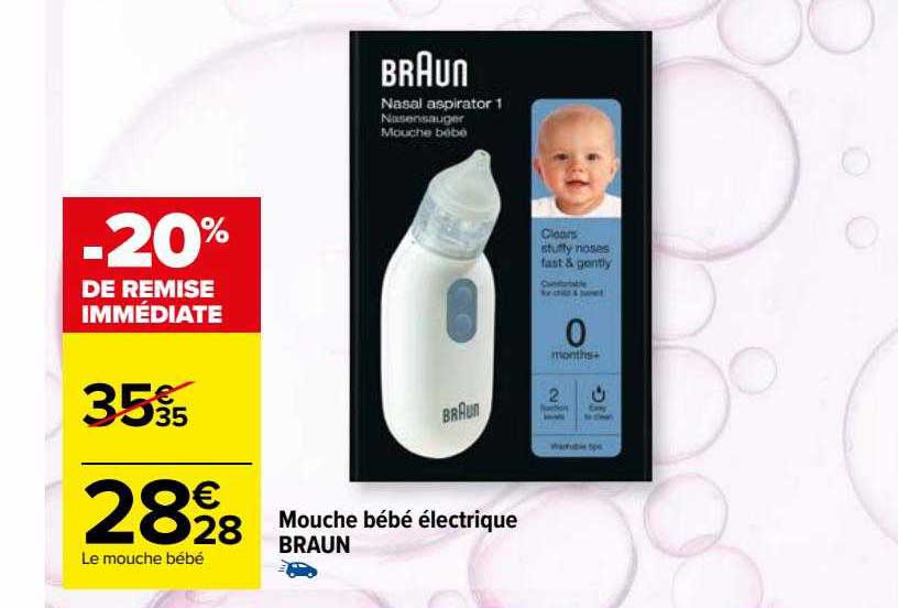 Mouche Bébé électrique Braun