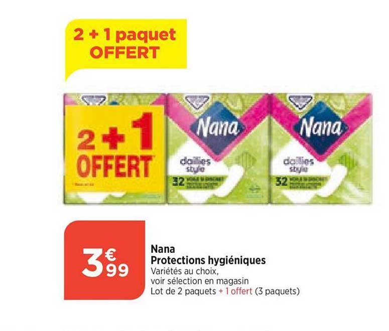 nana protections hygiéniques