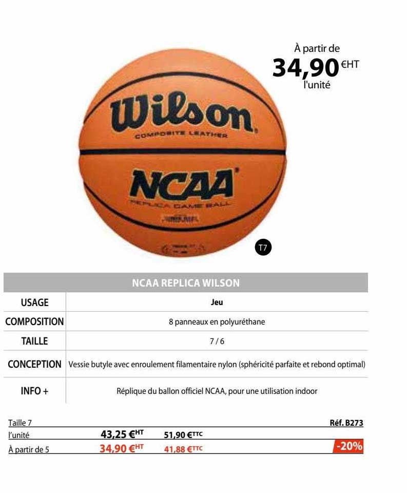 ncaa replica wilson