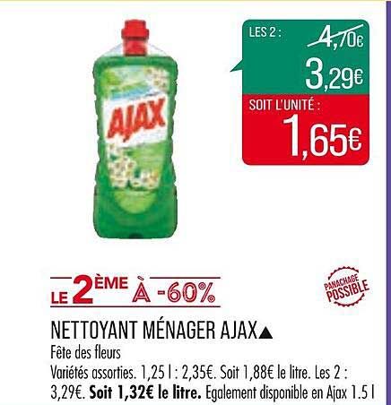 Nettoyant Ménager Ajax