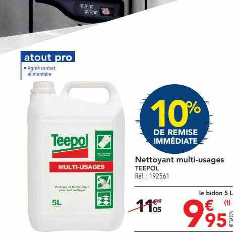 nettoyant multi-usages teepol
