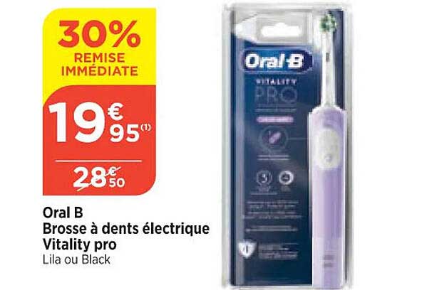 oral b brosse à dents électrique vitality pro