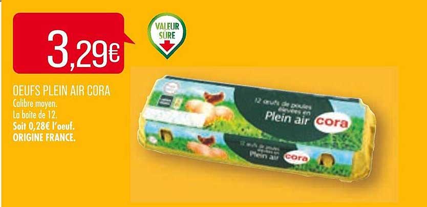 œufs Plein Air Cora