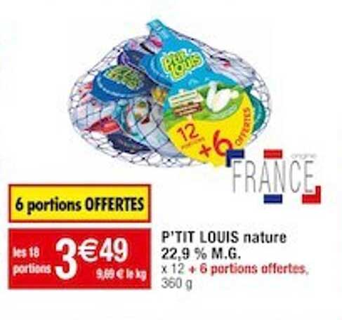 p'tit louis nature 22,9% m.g.