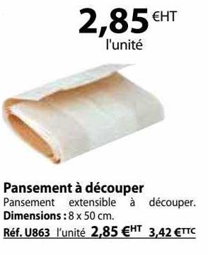 Pansement à Découper