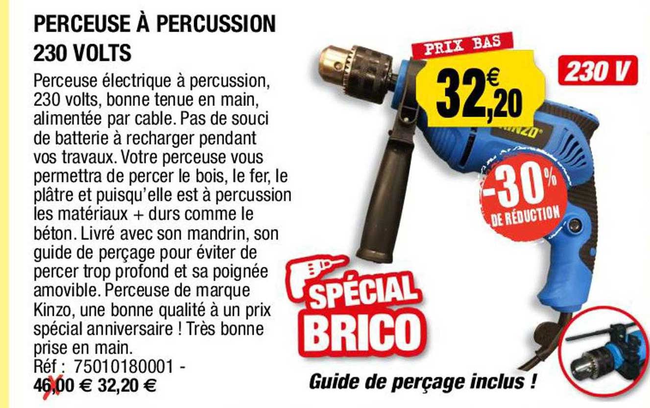 perceuse à percussion 230 volts