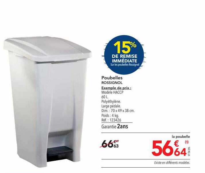 Poubelles Rossignol