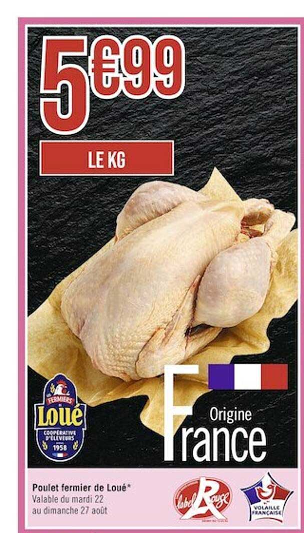 Poulet Fermier De Loué
