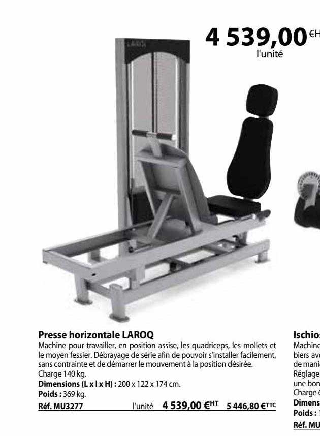 Presse Horizontale Laroq