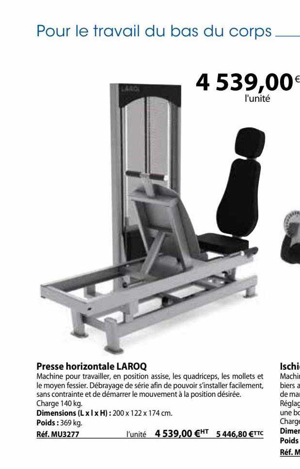 presse horizontale laroq