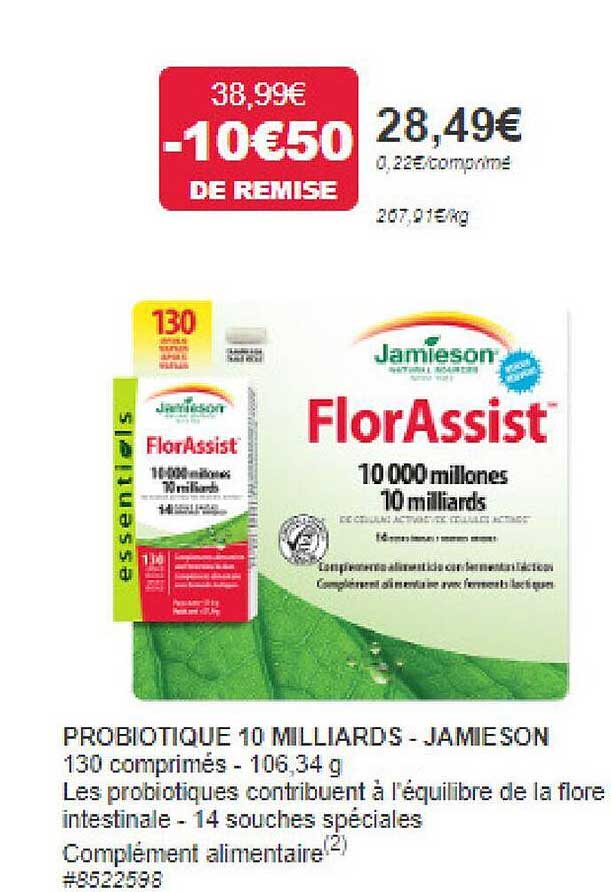 Probiotique 10 Milliards - Jamieson