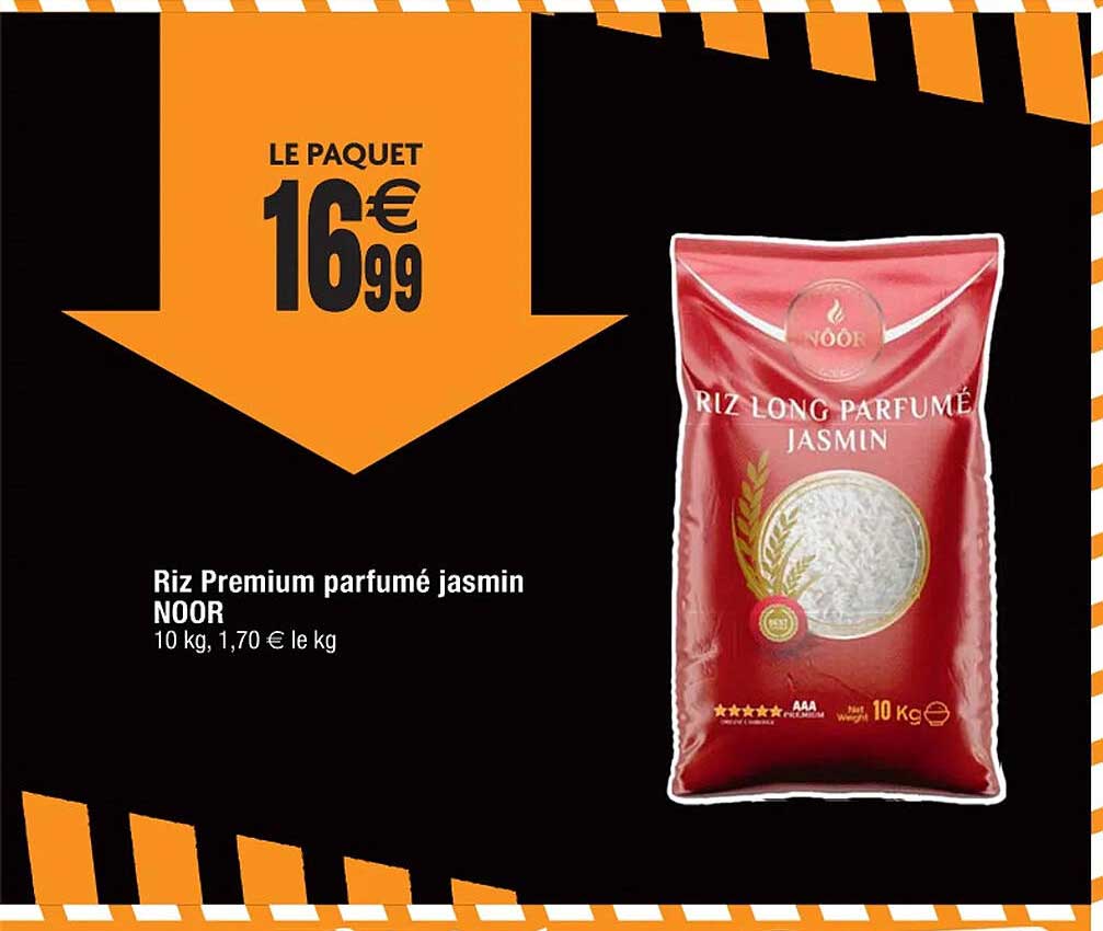 Riz Premium Parfumé Jasmin Noor