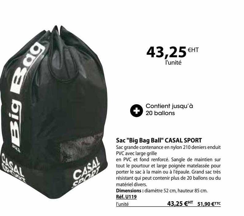 sac "big ball" casal sport