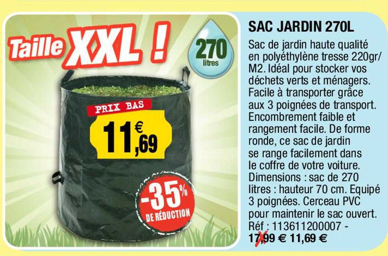 Sac Jardin 270 L