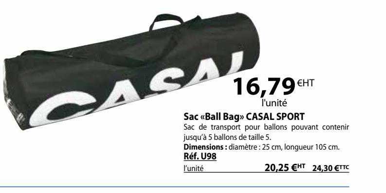 sac «ball bag» casal sport