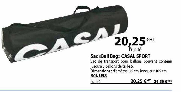 sac «ball bag» casal sport