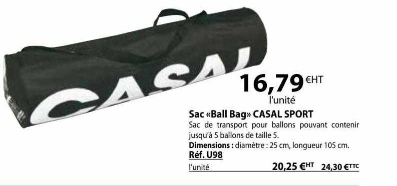 sac «ball bag» casal sport