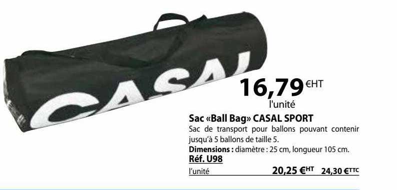 sac «ball bag» casal sport