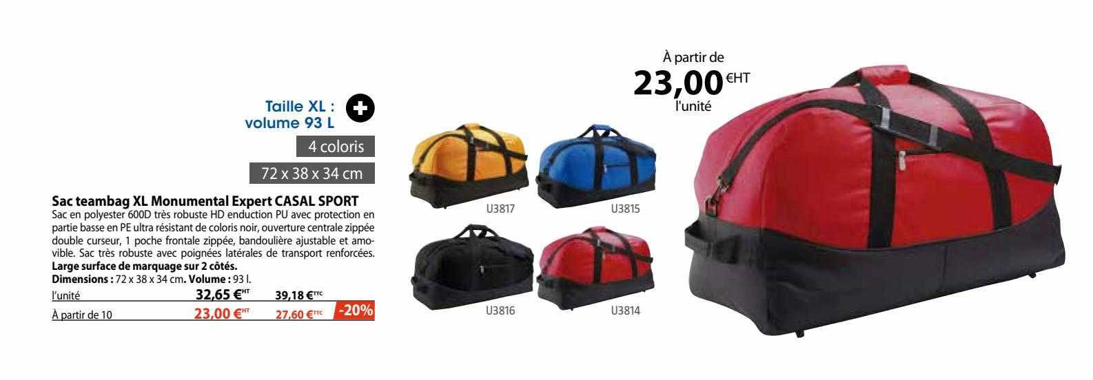 sac teambag xl monumental expert casal sport