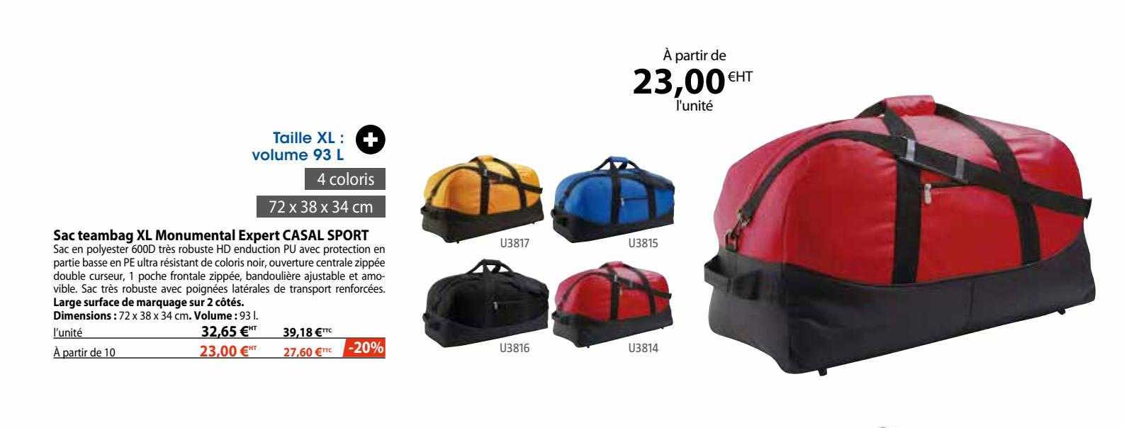 sac teambag xl monumental expert casal sport