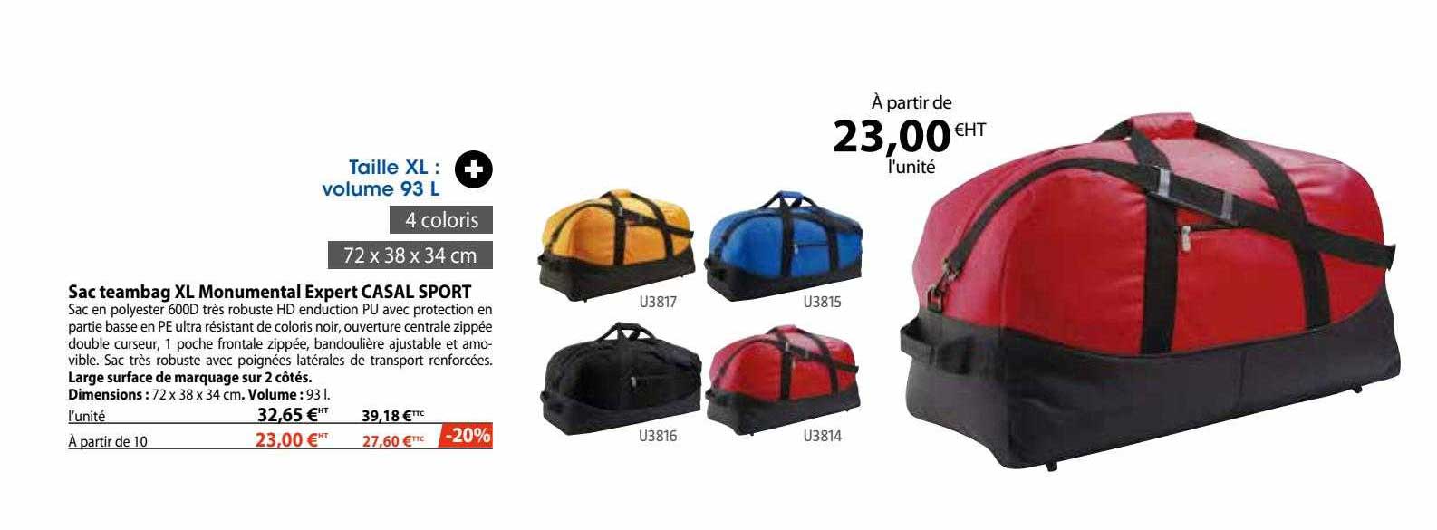 sac teambag xl monumental expert casal sport