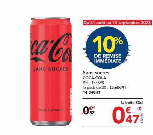 Sans Sucres Coca-cola