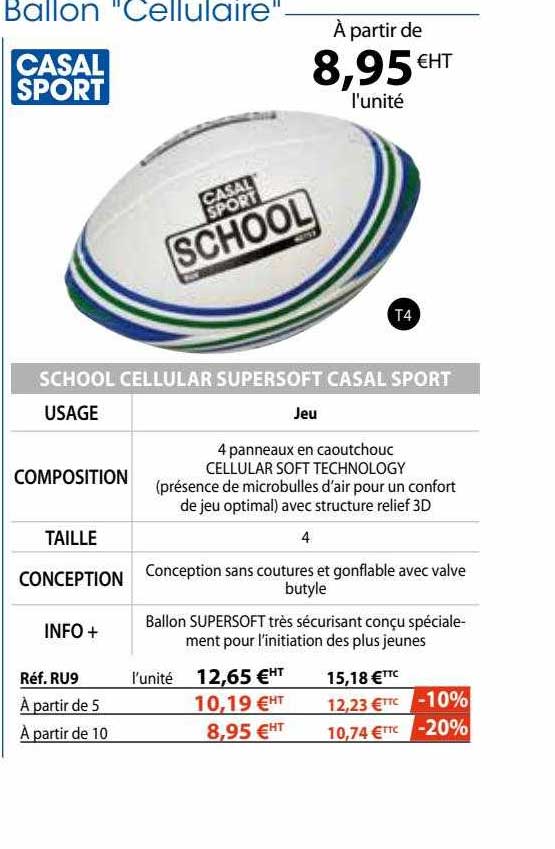 school cellular supersoft casal sport