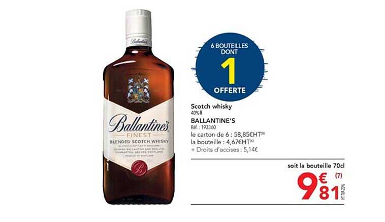 Scotch Whisky Ballantine's
