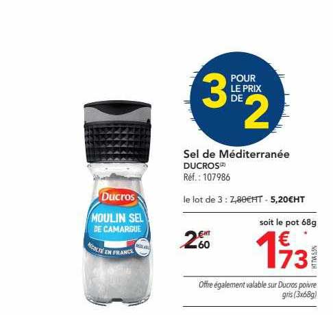 Sel De Méditerranée Ducros